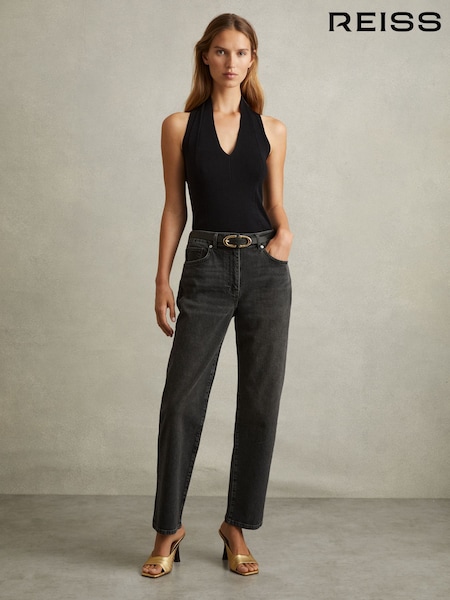 Reiss Selin Rise Straight Leg Jeans (E74274) | €173