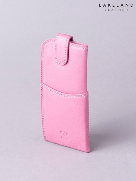 Lakeland Leather Mauve Glasses Case (E74292) | €24