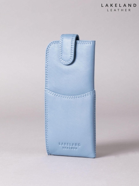 Lakeland Leather Light Blue Glasses Case (E74299) | €24