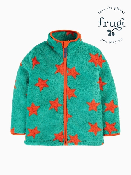 Frugi Blue Star Zipped Ted Fleece Jacket (E74326) | 158 LEI - 175 LEI