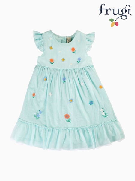 Frugi Light Blue Tulle Dress (E74349) | €60 - €63