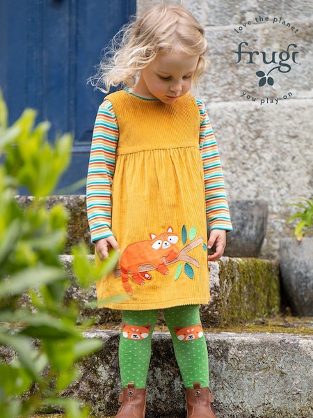 Frugi Yellow Corduroy Dress (E74385) | 166 LEI - 187 LEI