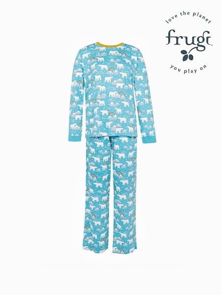 Frugi Unisex Blue Adult Pyjamas (E74403) | €79