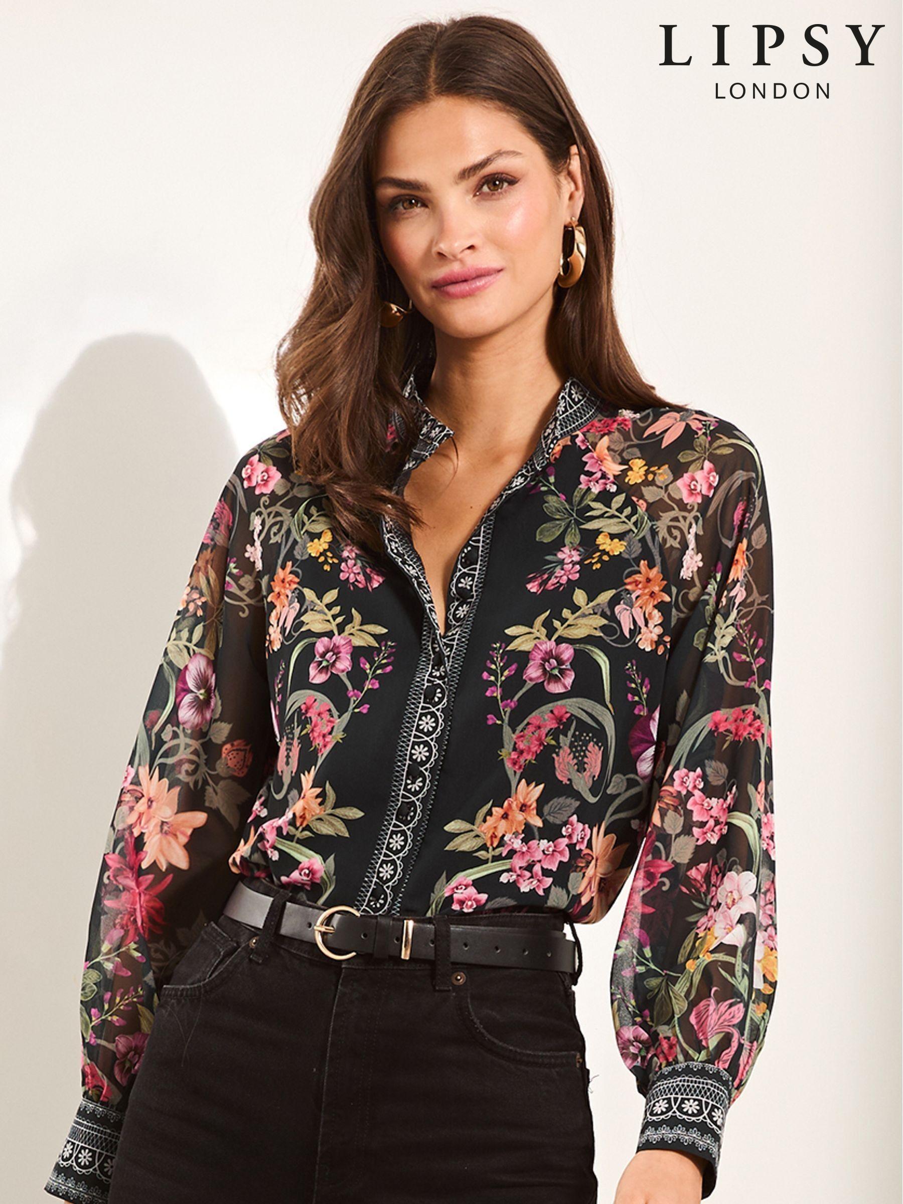 Long sleeve evening blouses shop