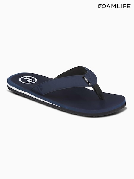 Albastru - Foamlife Mens Tarlan Șlapi (E74739) | 186 LEI