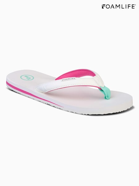 Foamlife White Womens Traa SC Flip Flops (E74741) | €35