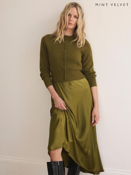 Green - Mint Velvet Ultimate Multitasker Midi Dress