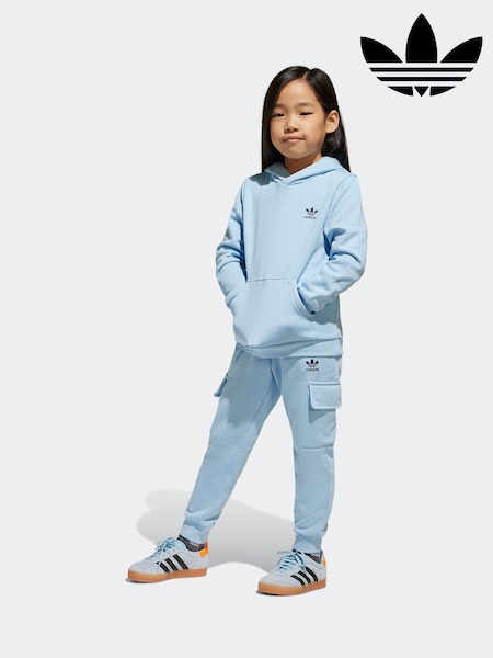 adidas Originals Blue Hoodie and Joggers Set (E74835) | €58