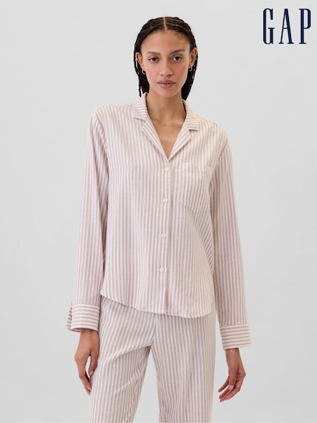 Gap Pink Stripe Relaxed Pyjama Top (E74985) | €13.50