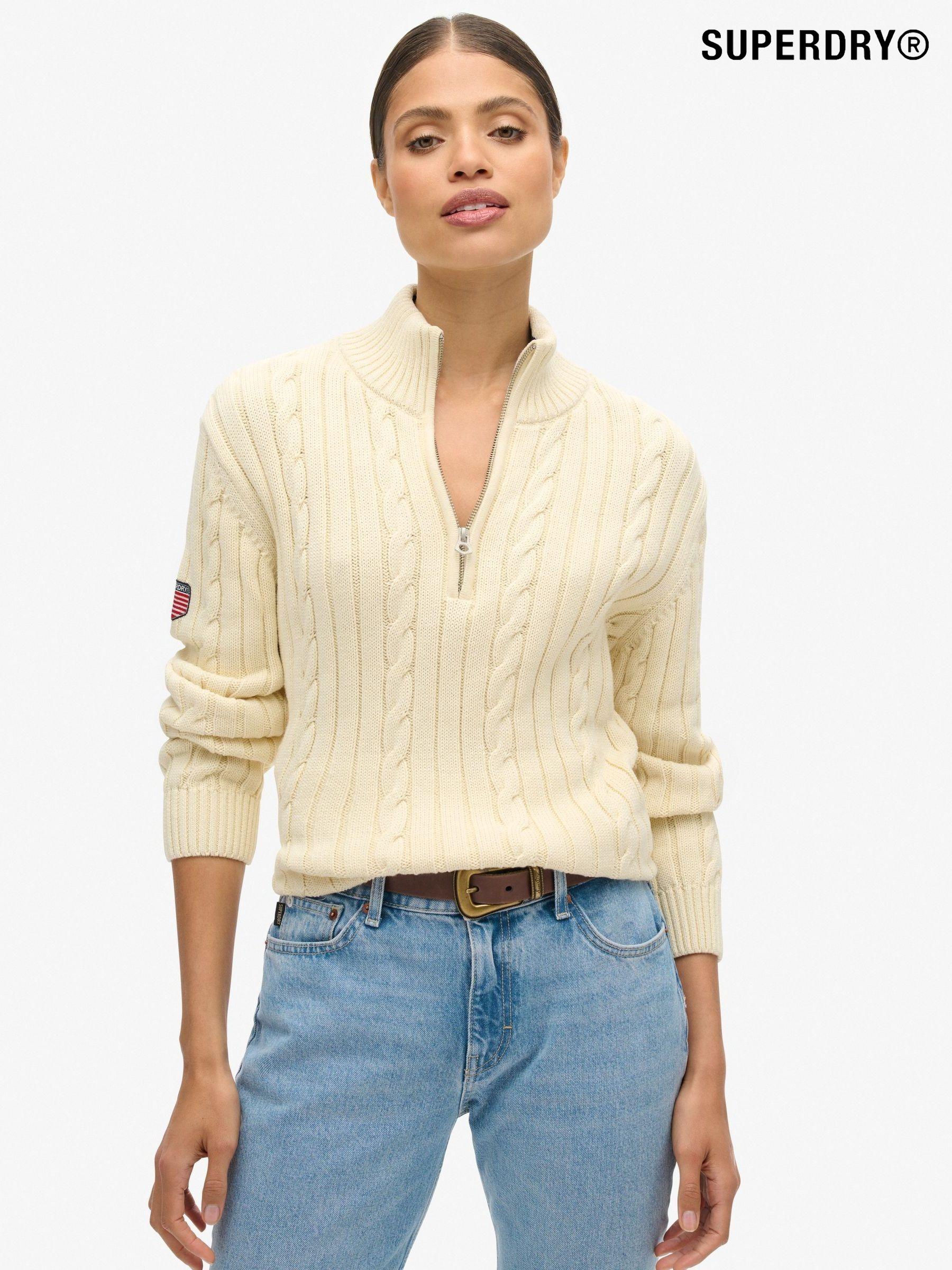 Women s Jumpers Superdry Work Wear 100 Cotton Knitwear Next Germany