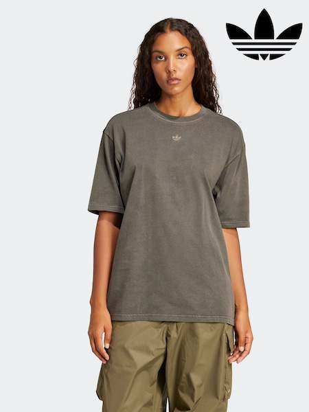 adidas Originals Black Graphic 100% Cotton T-Shirt (E75094) | €48