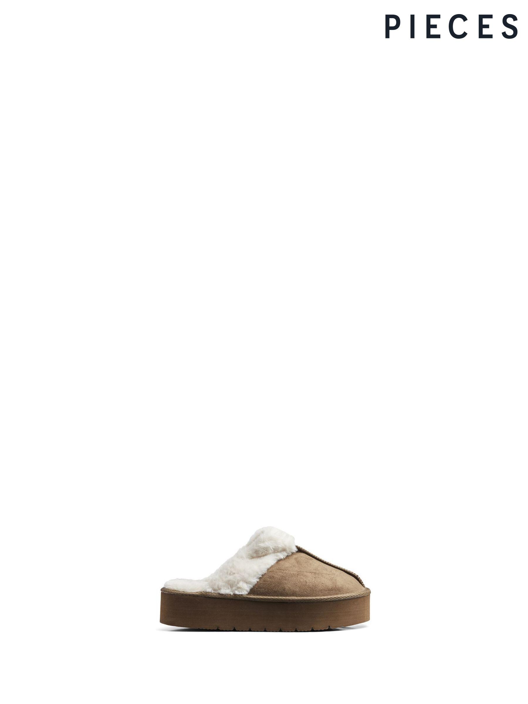 Women s Pieces Mules Brown Cleated Footwear Next Oman