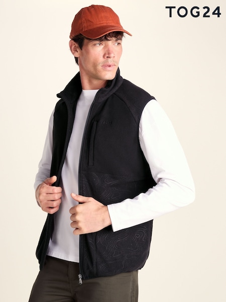 Black - Regular Tog 24 Ainsworth Microfleece Gilet