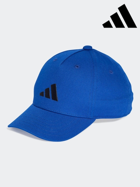adidas Blue Kids 3 Bar Cap (E75289) | €11.50