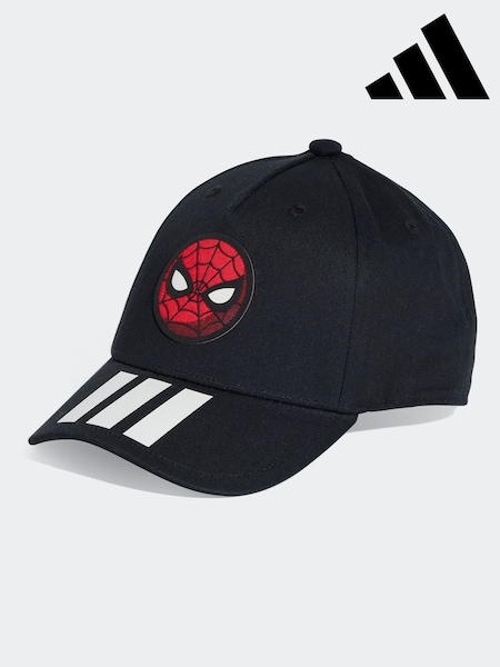 adidas Black Little Kids Marvel Spider-Man 100% Cotton Cap (E75298) | € 20