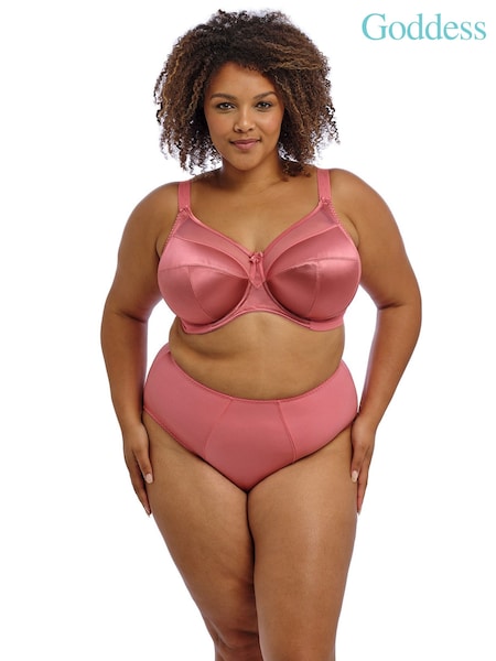 Goddess Pink Kiera Briefs (E75356) | €24
