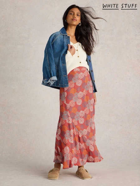 White Stuff Pink Sara Maxi Skirt (E75403) | €37