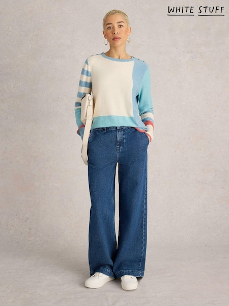 White Stuff Emma Colourblock Jumper (E75417) | 256 LEI