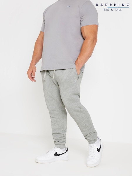 Harmaa - Badrhino Big & Tall Joggers (E75460) | €43
