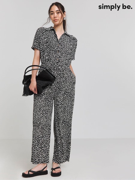 Simply Be Waffle Jumpsuit (E75636) | 139 LEI