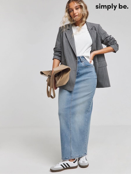 Simply Be Magisculpt Denim Maxi Skirt (E75637) | 31 €