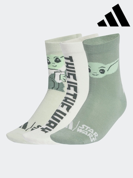 adidas Star Wars Mandalorian 3 Pack Kids Socks (E75644) | 16 €