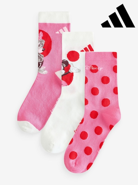 adidas Little Kids Minnie Mouse Socks 3 Pack (E75651) | 14 €