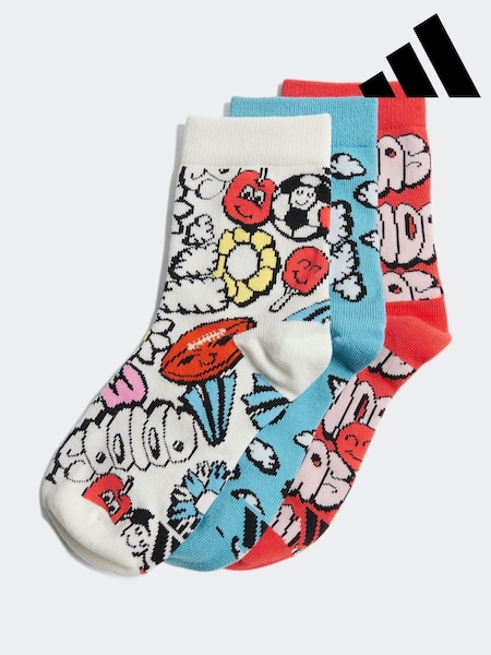 adidas Fun 3 Pack Kids Socks (E75653) | 14 €