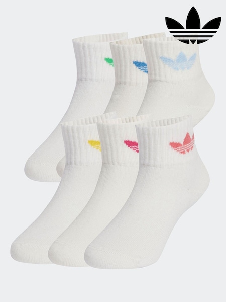 Adidas Originals Kids Socks 6 Pack (E75660) | ‏60‏₪