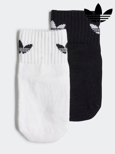 Чорний/білий - adidas originals Kids Anti Slip шкарпетки (E75662) | 421 грн