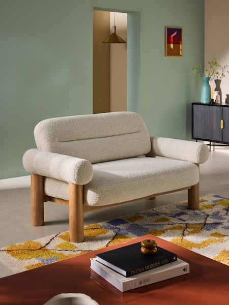 MADE.COM Off White Pax Boucle Maxton 2 Seater Sofa (E75747) | €1,071
