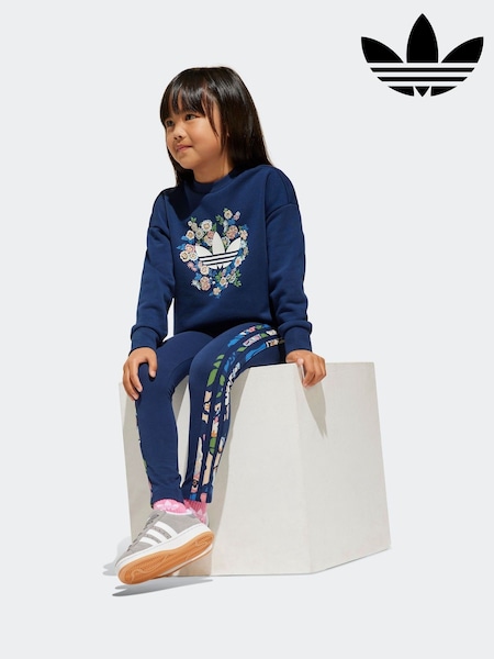أزرق - Adidas Originals Liberty London Floral Tracksuit (E75927) | ‏22.500 د.ك.‏