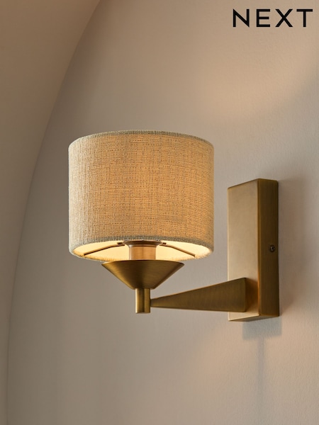 Brass Marston Wall Light (E76270) | €50