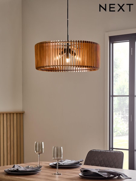 Natural Anders 3 Light Chandelier Light (E76282) | €198