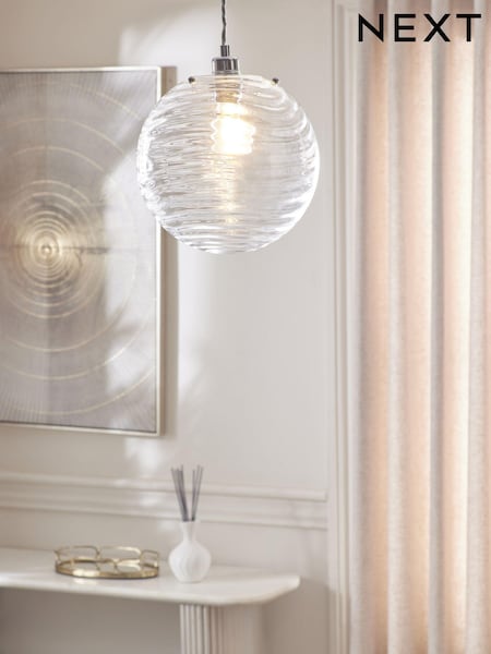 Clear Juno Easy Fit  Pendant Light Shade (E76288) | $61