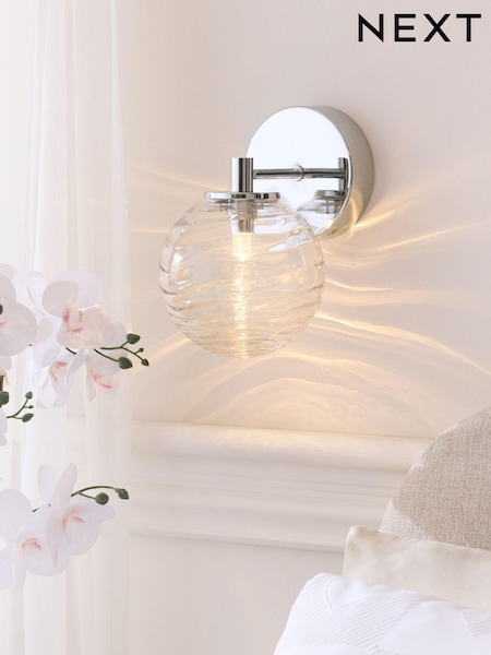 Chrome Juno Rechargeable Wireless Wall Light (E76289) | €66