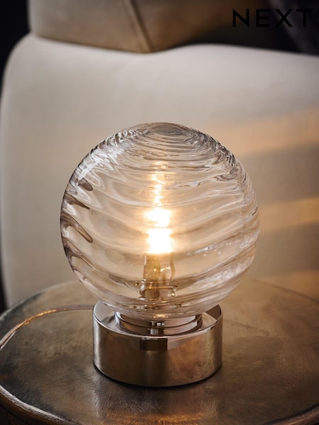 Chrome Juno Touch Table Lamp (E76290) | €42