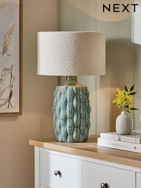 Blue Marisol Table Lamp (E76301) | €131