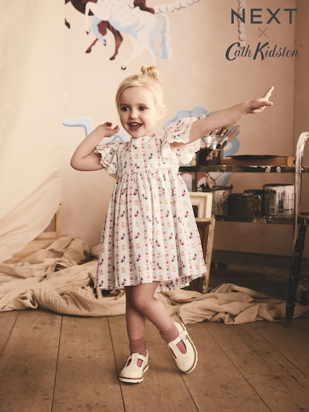 Cath Kidston Blue - Corgi Print Summer Dress (3mths-8yrs) (E76362) | ‏90 ر.س.‏ - ‏125 ر.س.‏