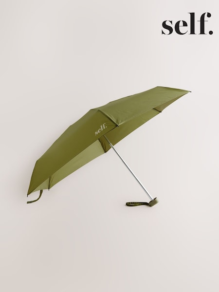 Verde kaki - Self. Compact Umbrella (E76372) | 89 LEI
