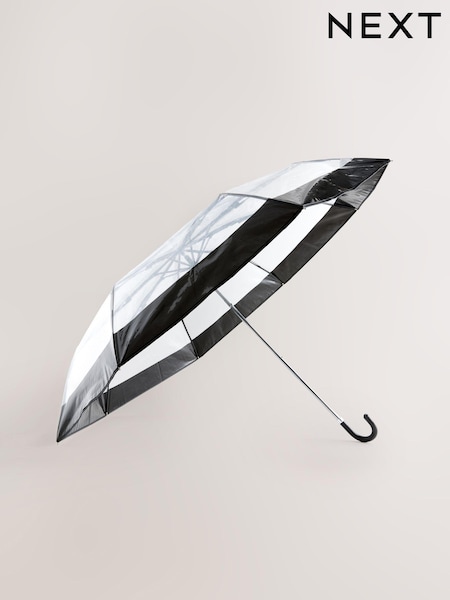 Черная/белая граница - Clear Umbrella (E76379) | 9 020 тг