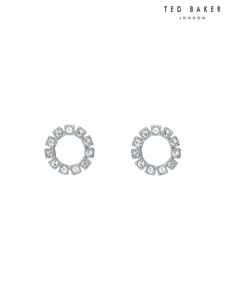 Ted Baker Tone Haliana Halo Crystal Stud Earrings (E76518) | 182 LEI