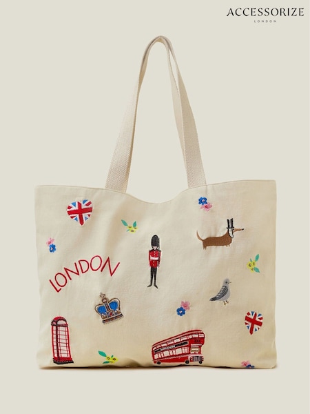 Accessorize London Embroidered Shopper Bag (E76534) | € 29