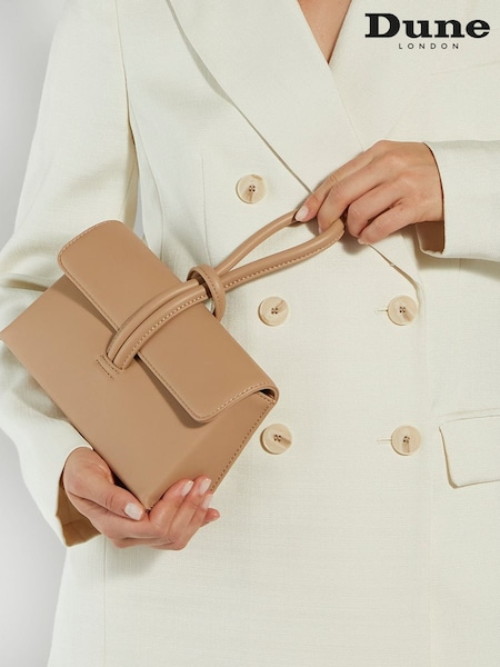 Dune London CAMEL/-SYNTHETIC Brynie Handle Grab Bag (E76764) | €114
