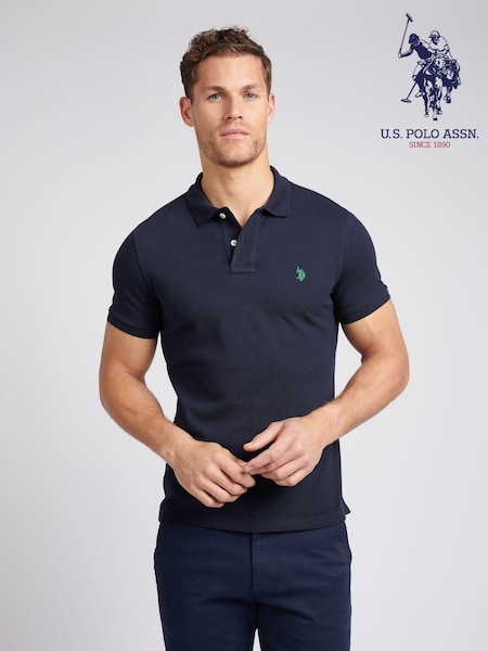 U.S. Polo Assn. Blue Mens Life Polo Shirt (E76848) | €66