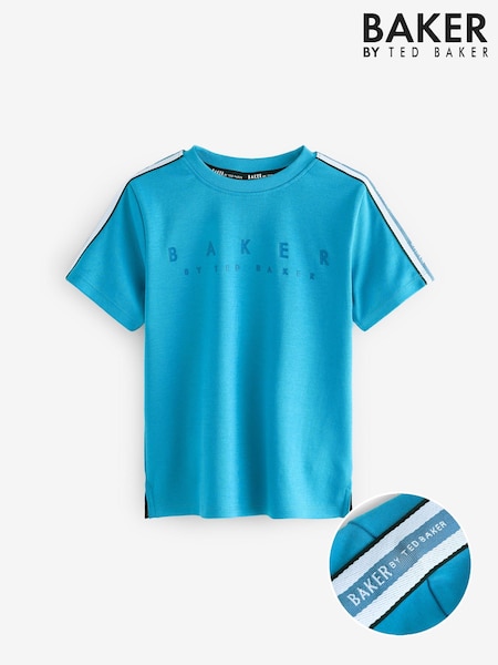 Baker by Ted Baker Blue Tape T-Shirt (E76855) | R$ 160 - R$ 215