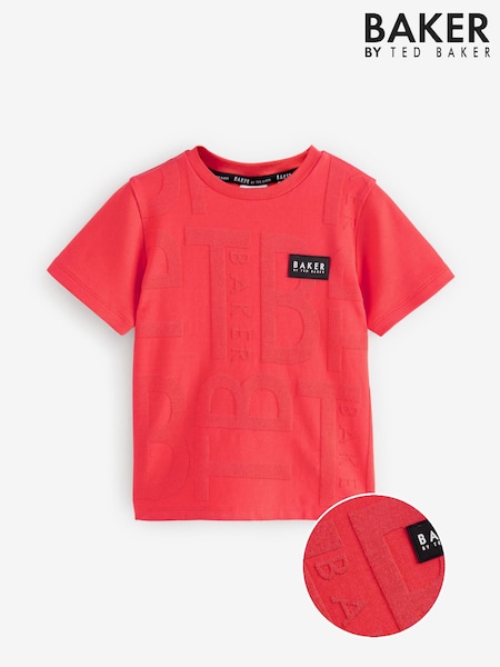 Baker by Ted Baker Textured T-Shirt (E76859) | ₪80 - ₪111