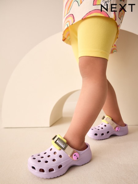 Lilac Purple Clogs (E77033) | AED46 - AED56