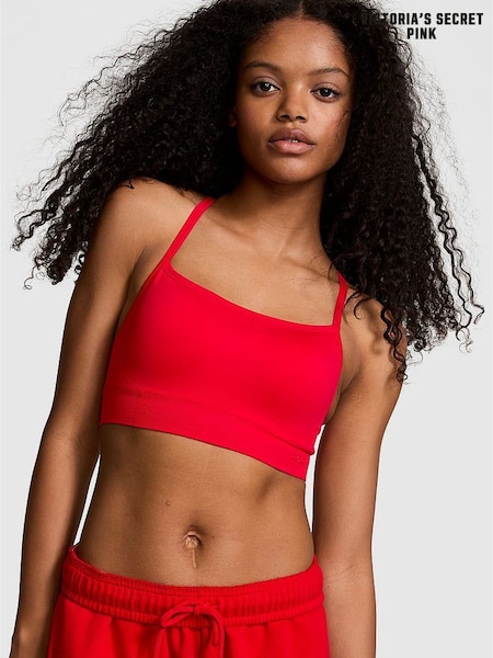 Victoria's Secret PINK Red Pepper Sports Bra (E77107) | €33