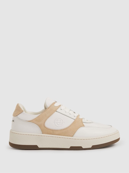 Unseen Leather Suede Panelled Trainers (E77268) | €80